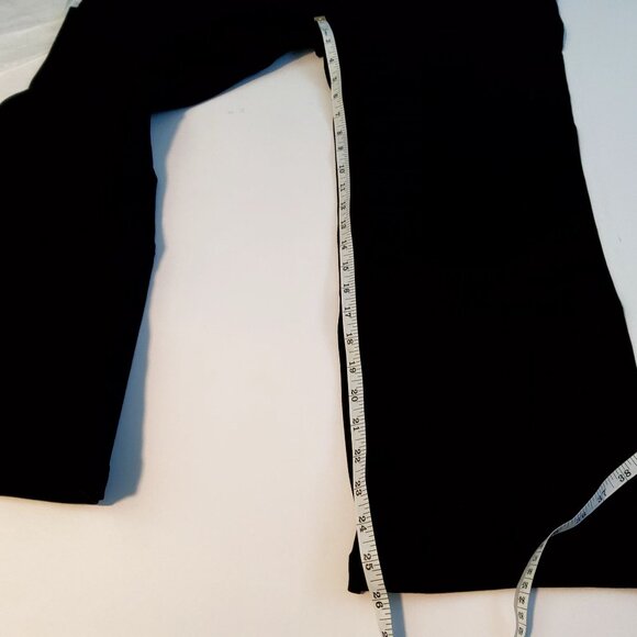 Lacey Chabert Collection Womens Black Pants 1X Cotton/Spandex Blend - Picture 9 of 11
